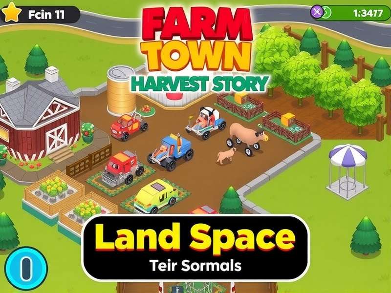 Farm Town Harvest Story Gameplay Screenshot